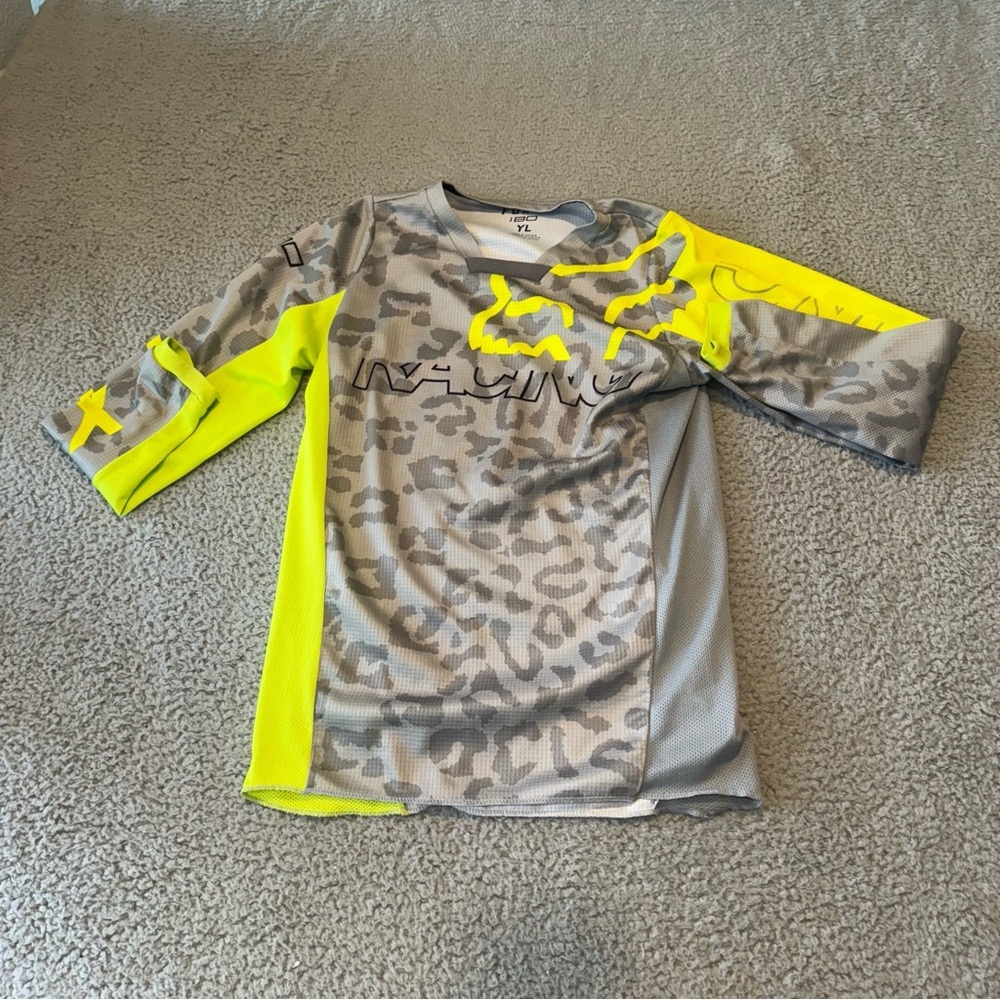 Fox Racing Youth Girls 180 Skew Jersey Motocross Racing Size Yl